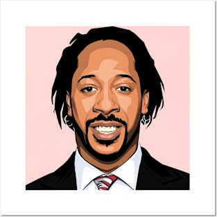 Katt Williams smile face,illustration Posters and Art